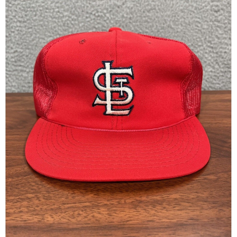 Vintage St Louis Cardinals Hat Adult Large Red‎ Snapback Sports Specialties 90s